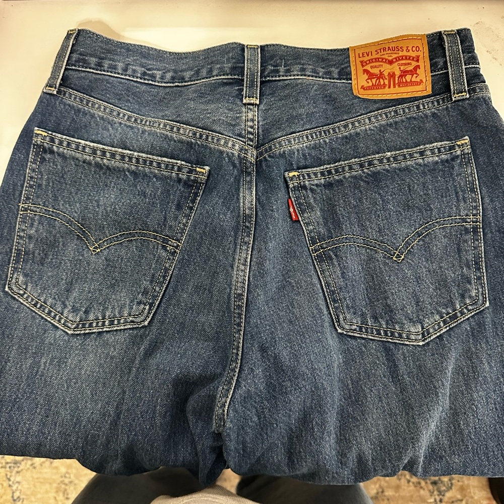 Levi's Classic Blue Jeans with Signature Patch
